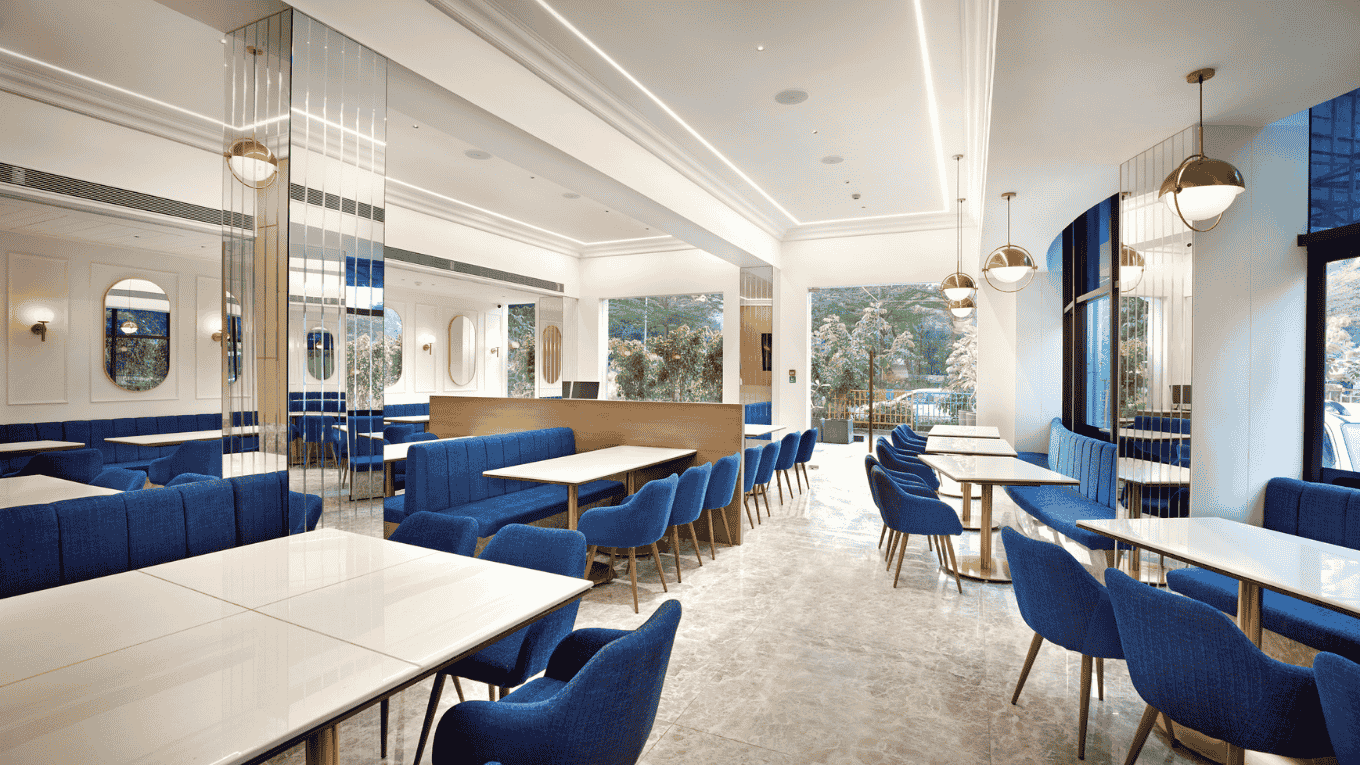 A delicious spread of vegetarian dishes on a tray